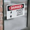 Signmission Power Lines Above Danger Sign, Vinyl Decal, 10in W x 7in L, 2PK OS-2PACK-DS-D-710-L-1536 - alternate 2